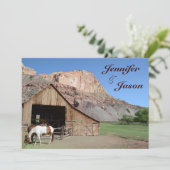 Bindpaarden en -weddenschappen op landelijk Barn Kaart (Staand voorkant)