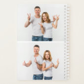 Bindplanner met 2 fotosjabloon planner (Achterkant)