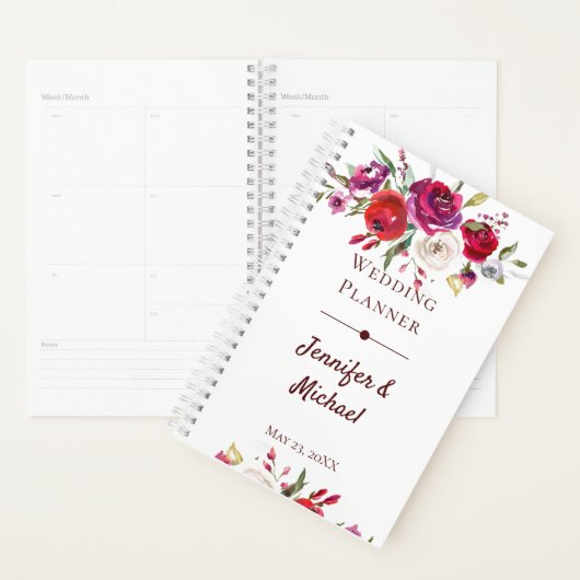 Bindplanner met 2 fotosjabloon planner (Display)