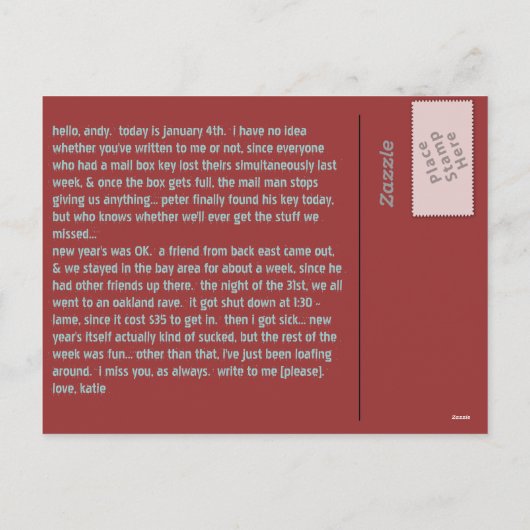 bindrune feestdagenkaart (Achterkant)