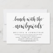 Binduitloper, lunch met de Passen getrouwd Kaart (Voorkant)