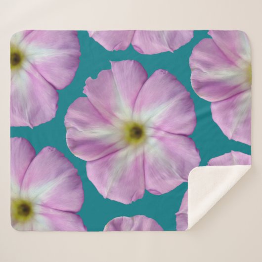 Bindweed #1 sherpa deken (Voorkant (horizontaal))