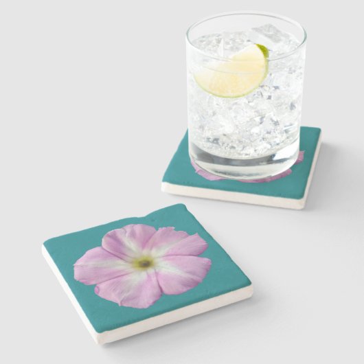 Bindweed #1 stenen onderzetter (Zijkant)