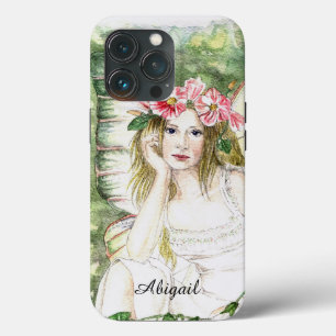 Bindweed Flower Fairy i Phone case