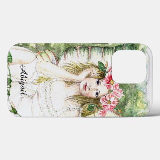 Bindweed Flower Fairy i Phone case (Achterkant (horizontaal))