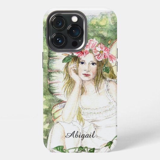Bindweed Flower Fairy i Phone case iPhone Hoesje (Achterkant)