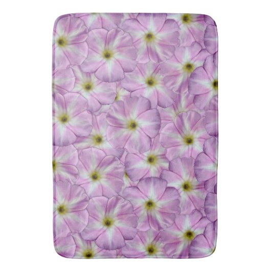 Bindweed Seamless Pattern Badmat (Voorkant Verticaal)