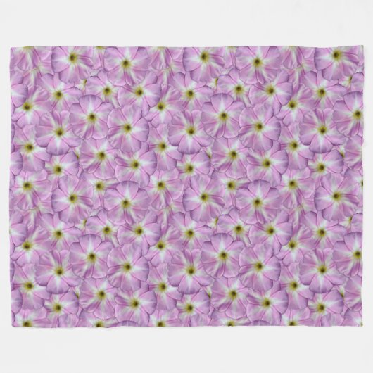 Bindweed Seamless Pattern Fleece Deken (Voorkant (Horizontaal))