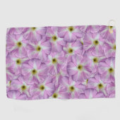 Bindweed Seamless Pattern Golfhanddoek (Horizontaal)