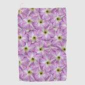 Bindweed Seamless Pattern Golfhanddoek (Voorkant)