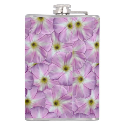 Bindweed Seamless Pattern Heupfles (Achterkant)