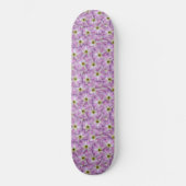 Bindweed Seamless Pattern Persoonlijk Skateboard (Voorkant)