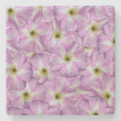 Bindweed Seamless Pattern Stenen Onderzetter (Voorkant)