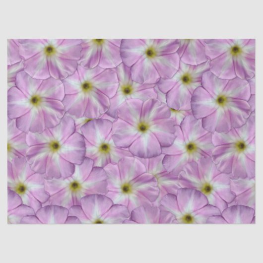 Bindweed Seamless Pattern Tissuepapier (Voorkant)