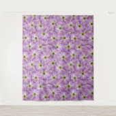 Bindweed Seamless Pattern Wandkleed (Voorkant)