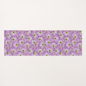 Bindweed Seamless Pattern Yogamat (Achterkant (horizontaal))