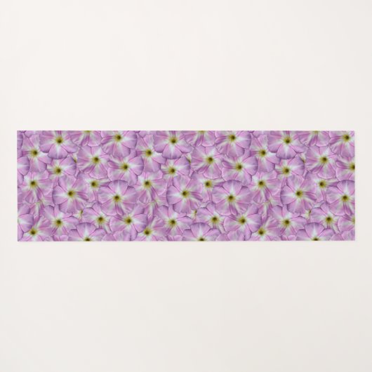 Bindweed Seamless Pattern Yogamat (Achterkant (horizontaal))