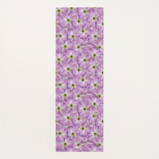 Bindweed Seamless Pattern Yogamat (Achterkant)