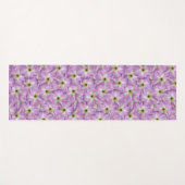 Bindweed Seamless Pattern Yogamat (Voorkant (horizontaal))