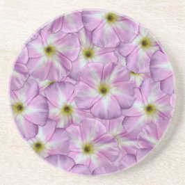 Bindweed Seamless Pattern Zandsteen Onderzetter