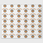 Bing Bong NYC Basketball Sports Subway Rally Cry Cadeaupapier (Vlak)