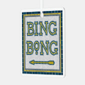 Bing Bong Subway Tile Ornament (Voorkant links)
