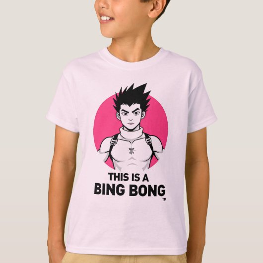 Bing Bong T-shirt – Maak wat herrie (Voorkant)