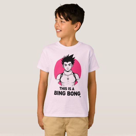 Bing Bong T-shirt – Maak wat herrie (Voorkant volledig)