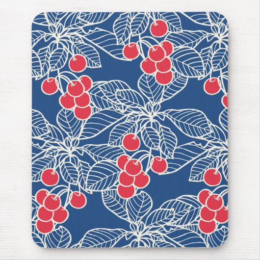 Bing Cherries Mousepad Muismat (Voorkant)