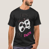 Bing Dwen Dwen Relaxed Fit T-shirt (Voorkant)