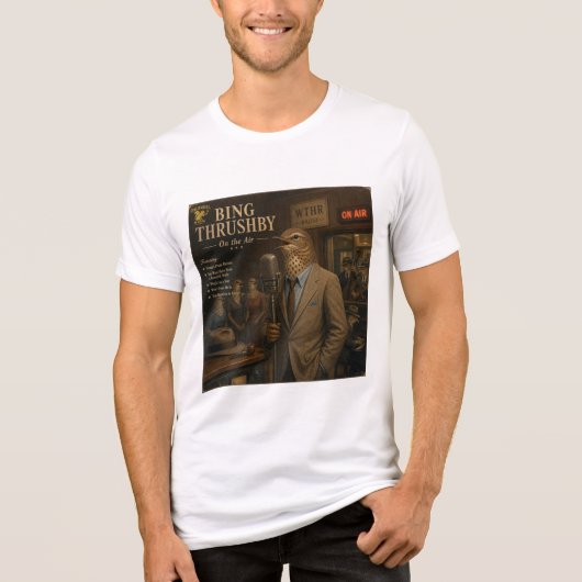 Bing Thrushby-album: een parodie Tri-Blend Shirt (Voorkant)