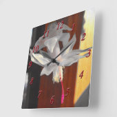 Bing White Kerstcactus Flower Ze schreef: Vierkante Klok (Hoek)