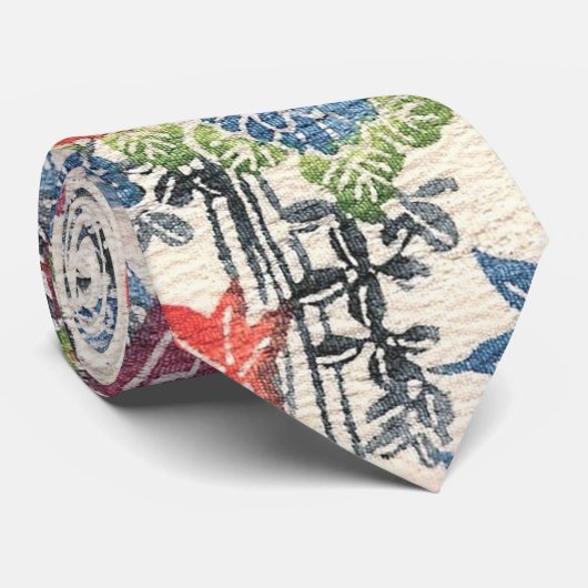 Bingata-Stropdas Stropdas (Opgerold)