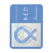 Binge Eetstoornis (BED) Bewustheid Angel Magnet Magneet (Verticaal)