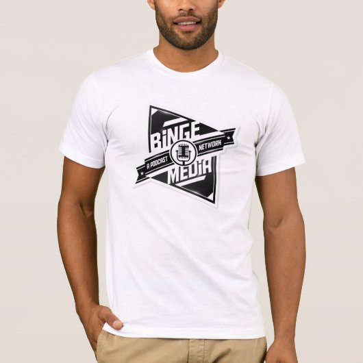 Binge Media T-Shirt (Voorkant)