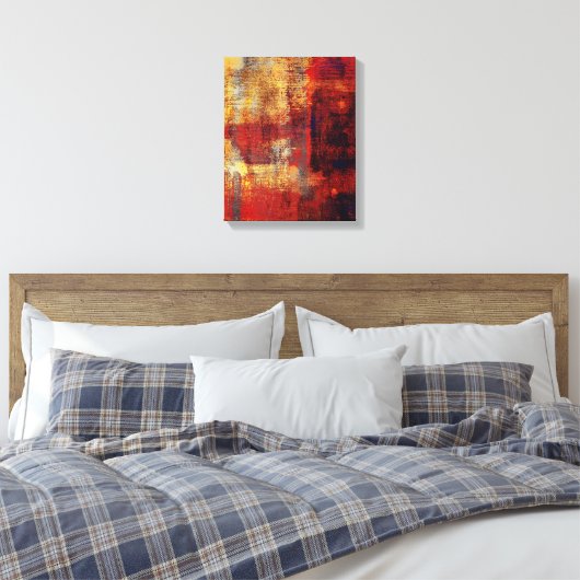 Bingham Canvas Print (Insitu (Slaapkamer))