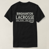Binghamton Lacrosse One Team One T-shirt (Design voorkant)