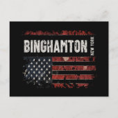Binghamton New York Briefkaart (Voorkant)