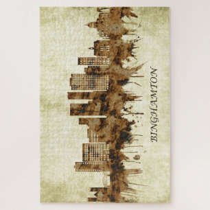 Binghamton New York Cityscape Legpuzzel