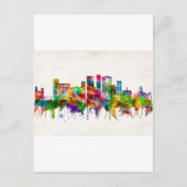 Binghamton New York Skyline Uitnodiging Briefkaart (Voorkant)