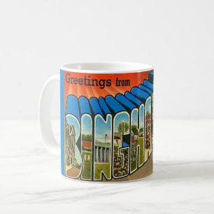 Binghamton NY Vintage Ansichtkaart Mok