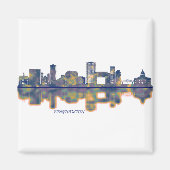 Binghamton Skyline Magneet (Voorkant)