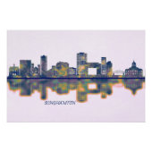 Binghamton Skyline Perfect Poster (Voorkant)
