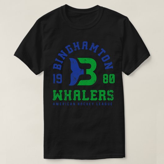 Binghamton Whalers T-shirt (Design voorkant)