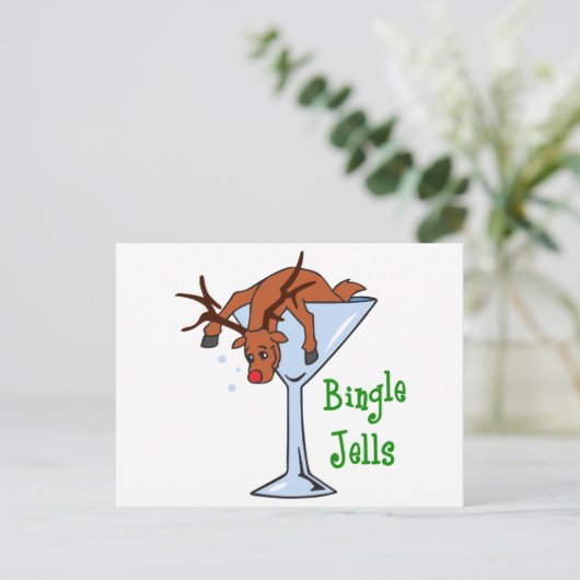 Bingle Jells Briefkaart (Staand voorkant)