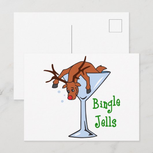 Bingle Jells Briefkaart (Voorkant / Achterkant)