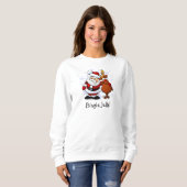 Bingle Jells Santa & Rudolph Holiday Sweatshirt (Voorkant volledig)