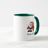 Bingle Jells Sinterklaas & Rudolph Kerst Koffiemok Mok (Voorkant rechts)