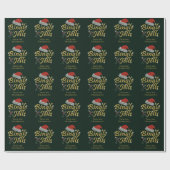 Bingle Jells Tipsy Kerstmis Cadeaupapier (Vlak)