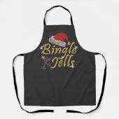 Bingle Jells Tipsy Kerstmis Schort (Voorkant)